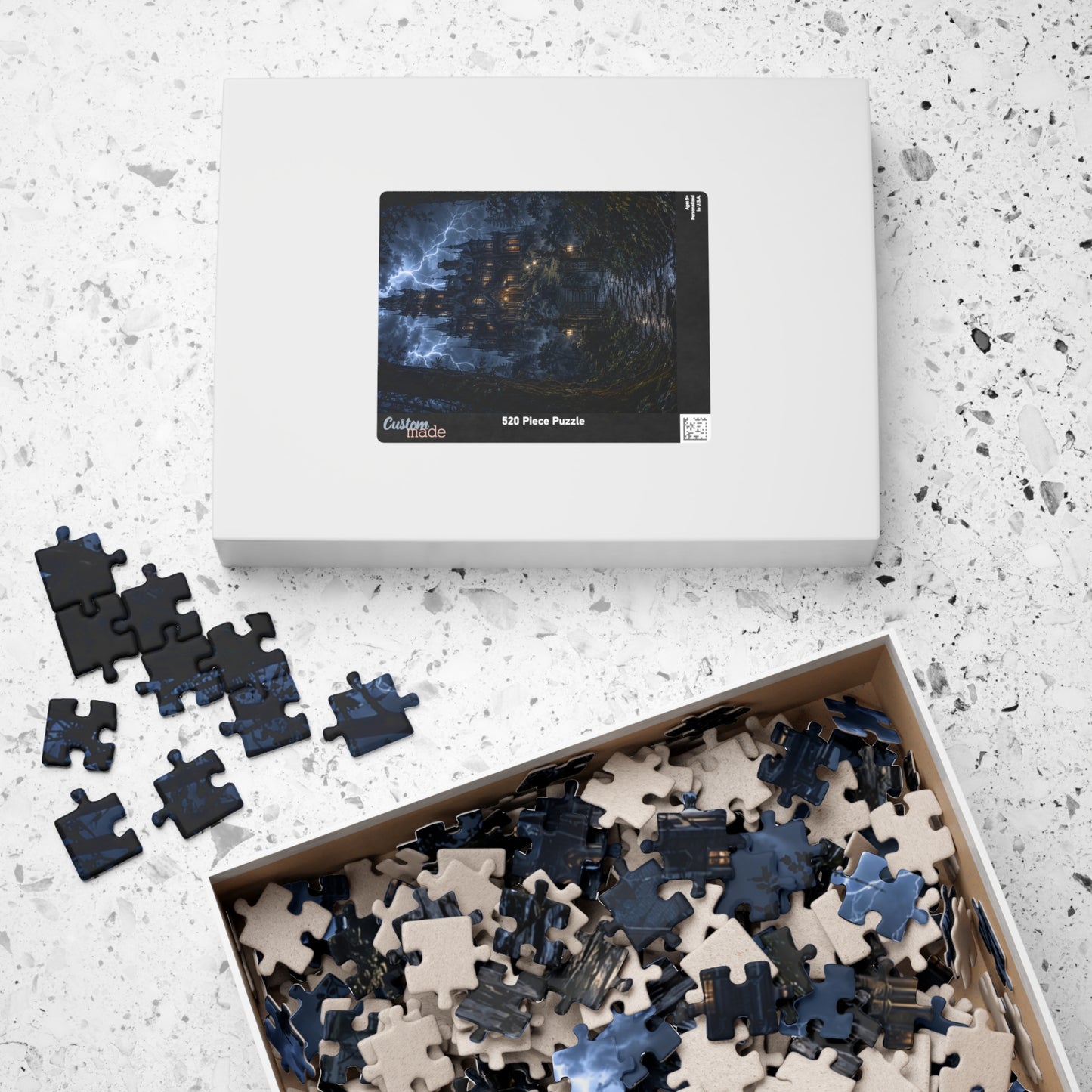 A Light In The Manor Puzzle (110, 252, 520, 1014-piece)
