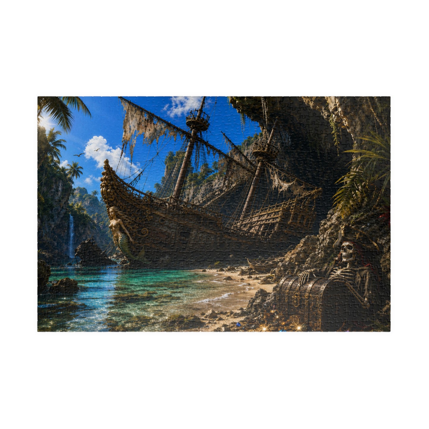 Shipwrecked Puzzle (110, 252, 520, 1014-piece)