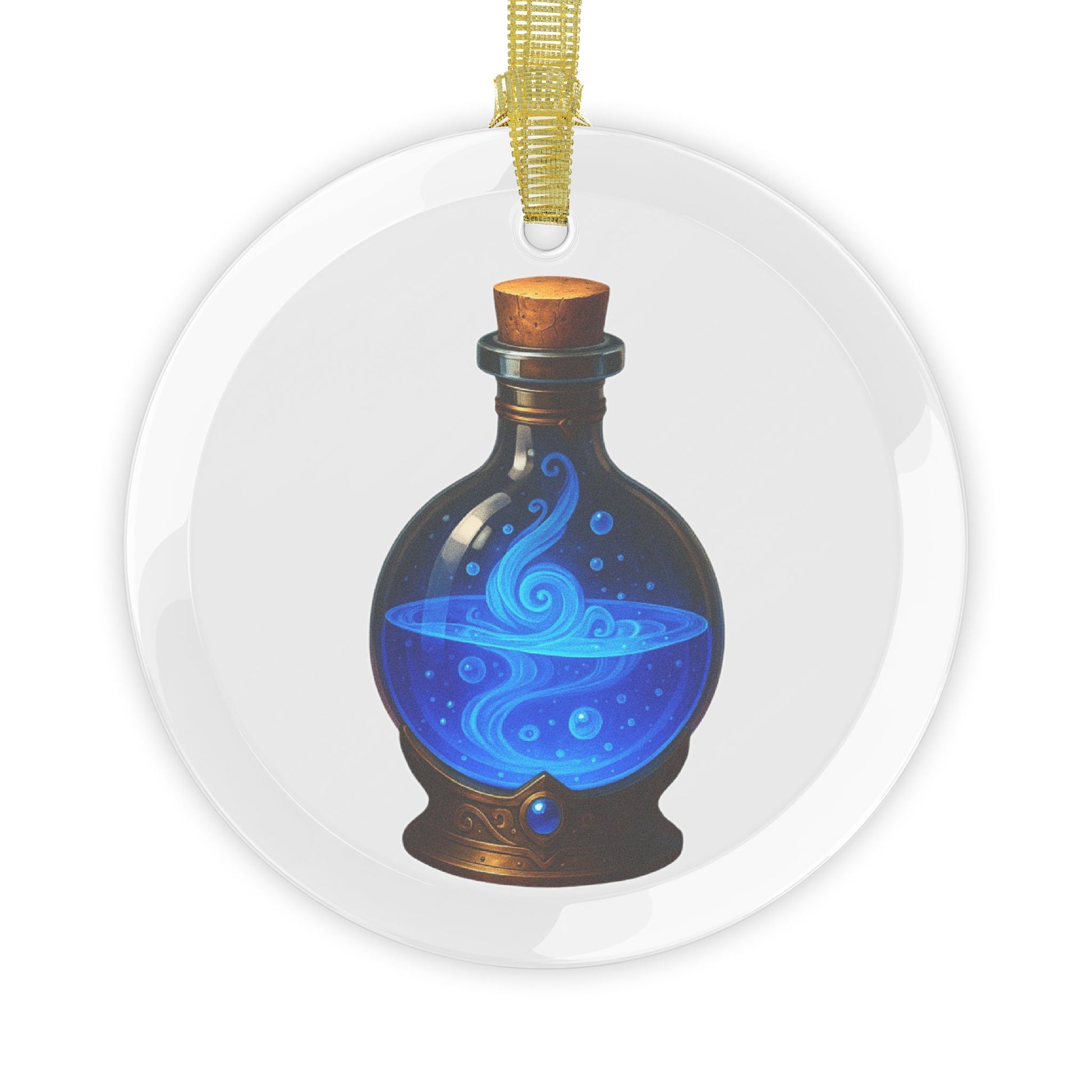 Glass Mana Ornaments