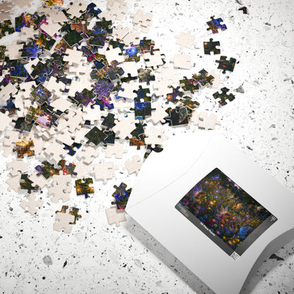 Dancing Lights Puzzle (110, 252, 520, 1014-piece)