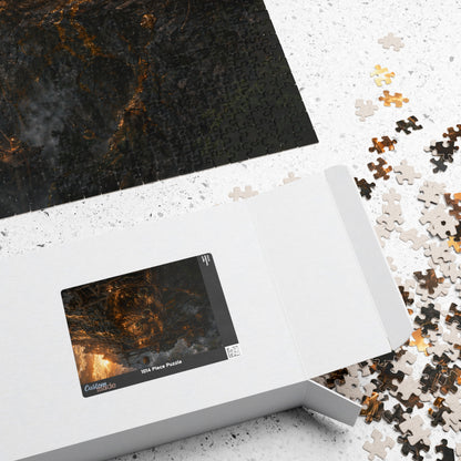 The Golden Vein Puzzle (110, 252, 520, 1014-piece)