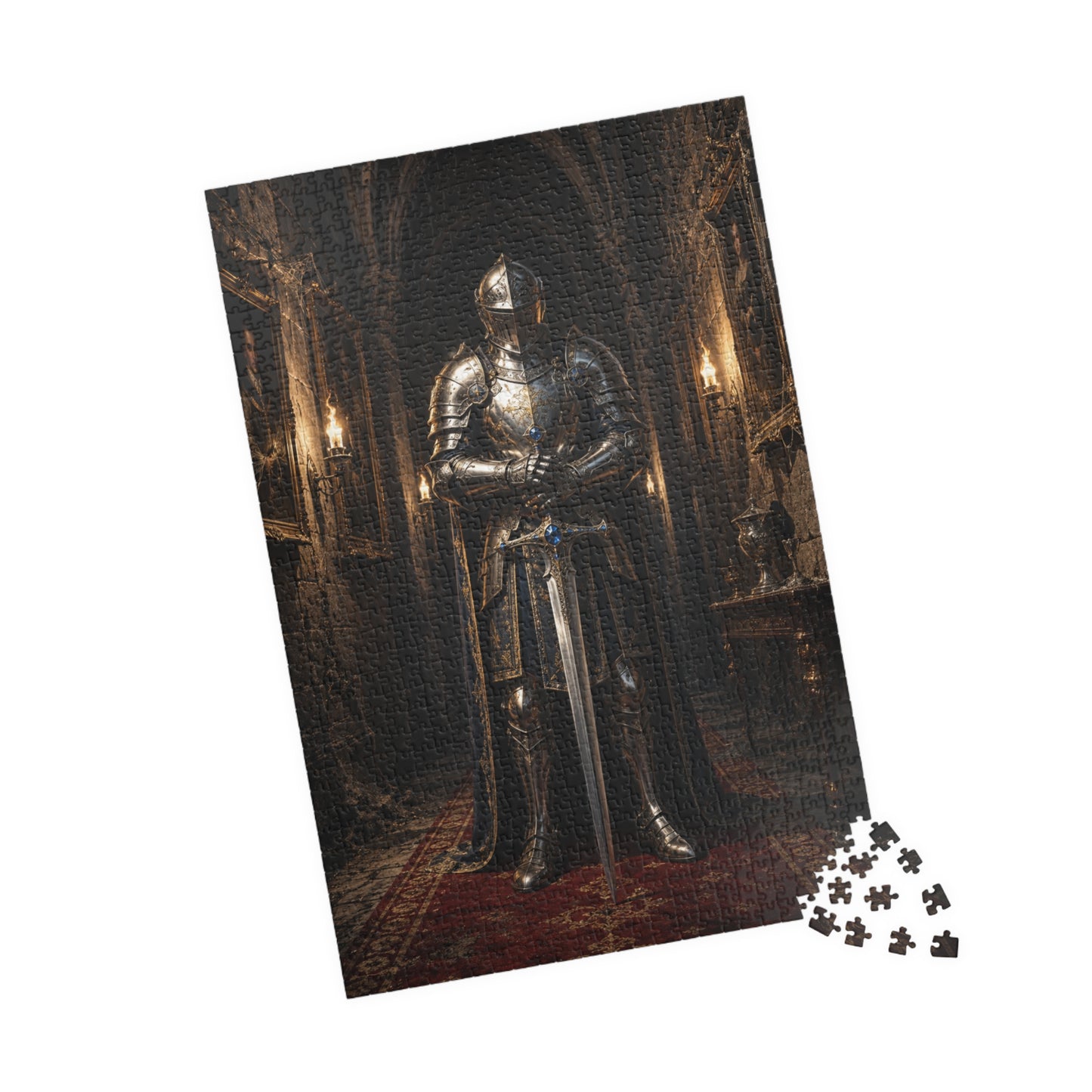 Knighted Puzzle (110, 252, 520, 1014-piece)