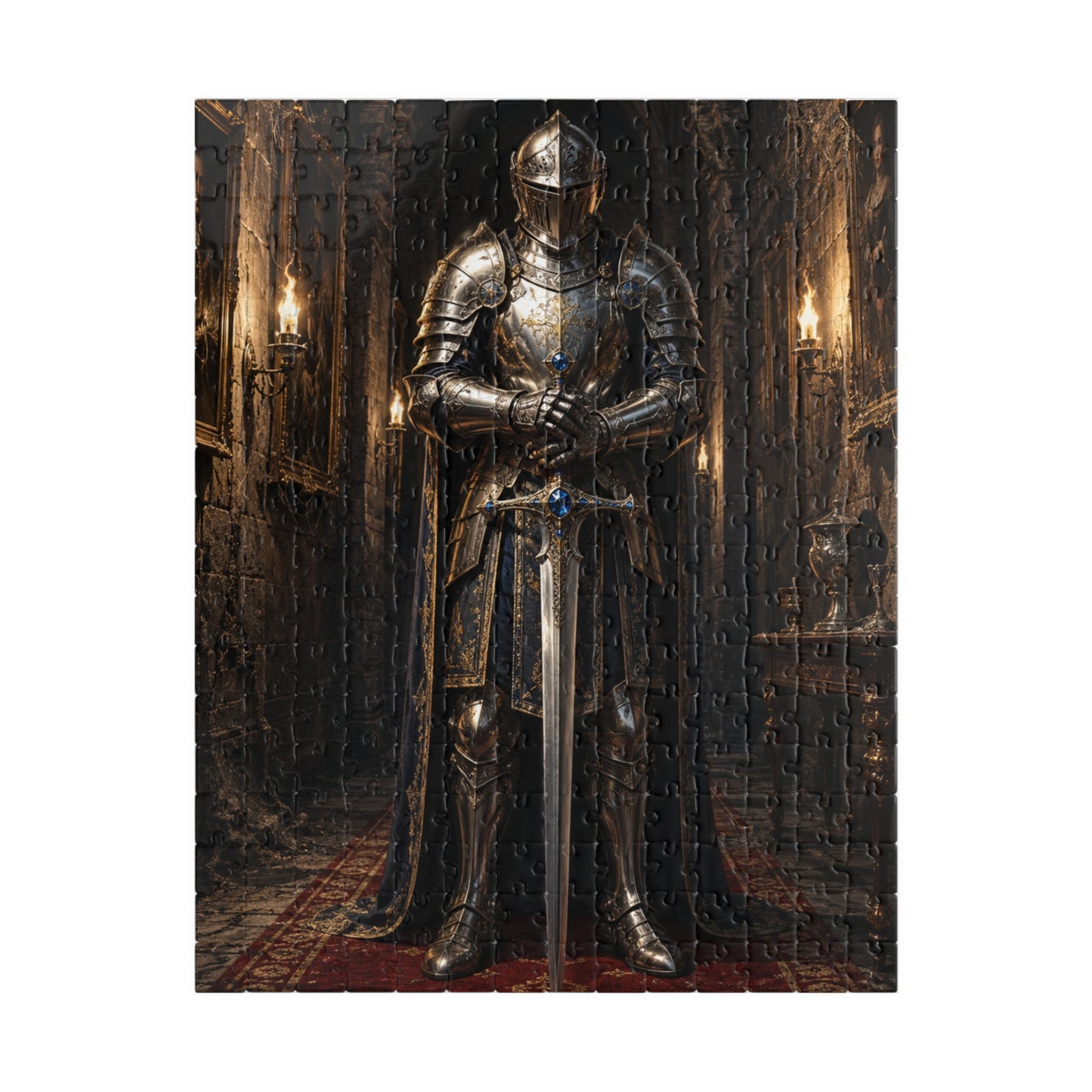 Knighted Puzzle (110, 252, 520, 1014-piece)