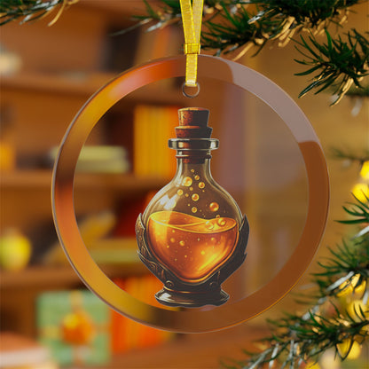 Glass Full Heal Potion Ornaments