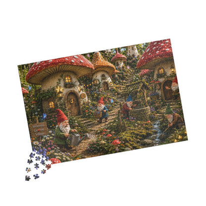 Little Red Roofs Puzzle (110, 252, 520, 1014-piece)