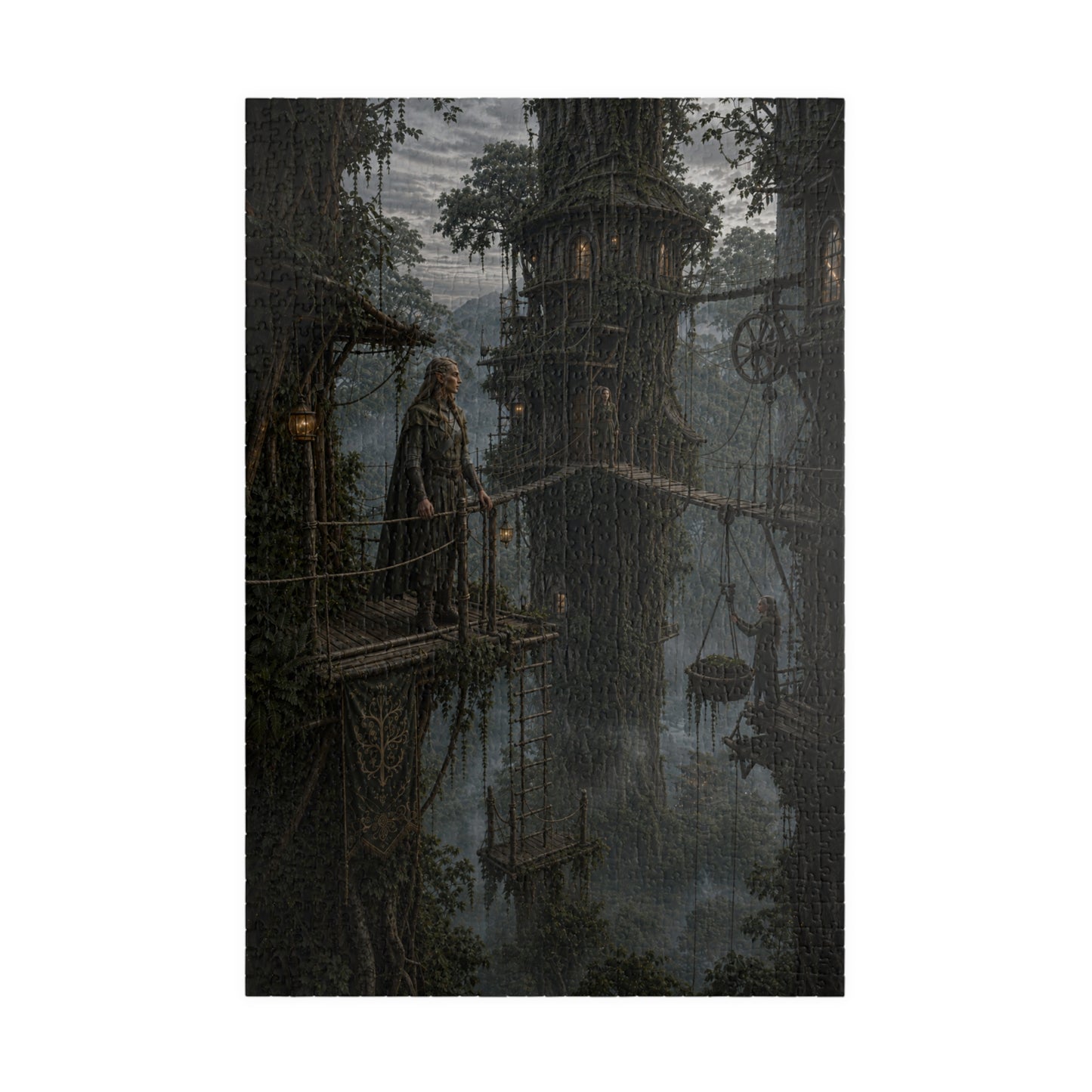 Above The Mist Puzzle (110, 252, 520, 1014-piece)