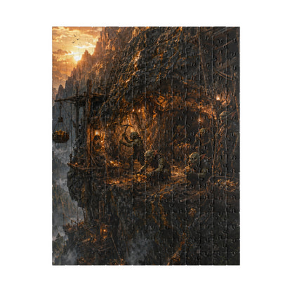 The Golden Vein Puzzle (110, 252, 520, 1014-piece)