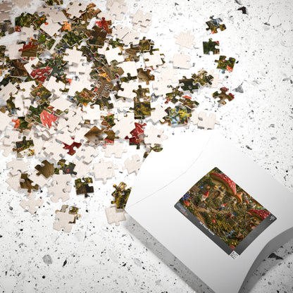 Little Red Roofs Puzzle (110, 252, 520, 1014-piece)