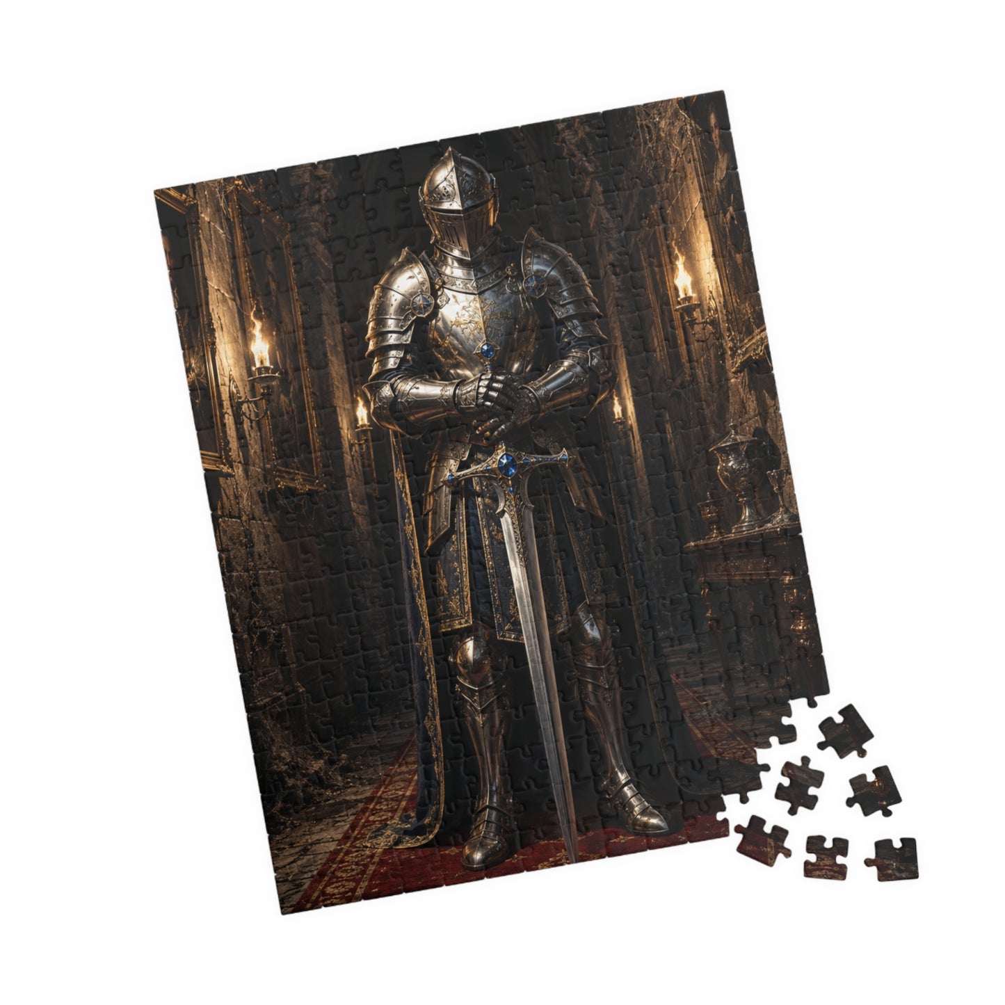 Knighted Puzzle (110, 252, 520, 1014-piece)