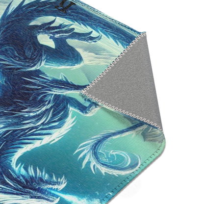 Iceborn Aurora Dragon Area Rug