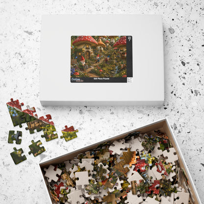 Little Red Roofs Puzzle (110, 252, 520, 1014-piece)