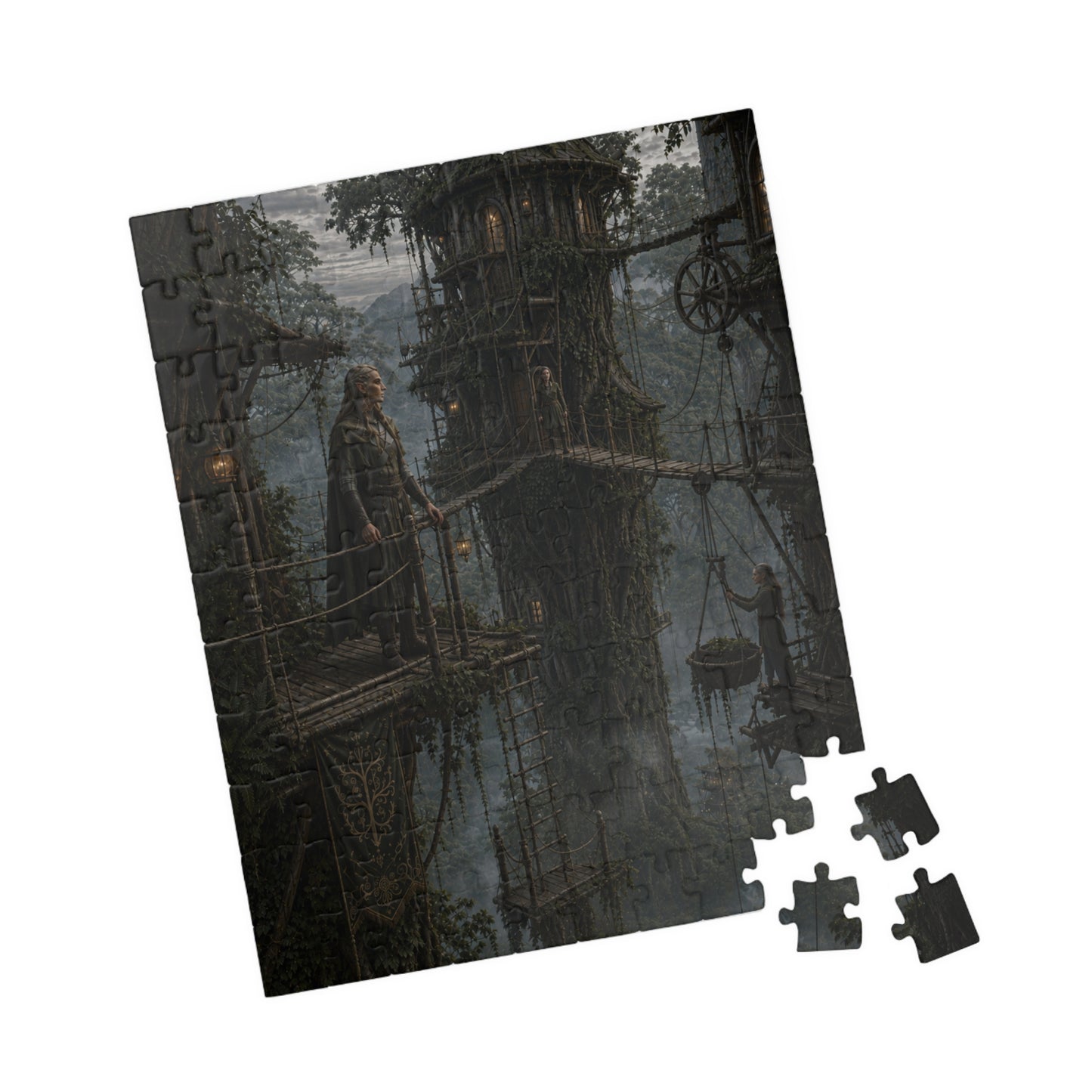 Above The Mist Puzzle (110, 252, 520, 1014-piece)