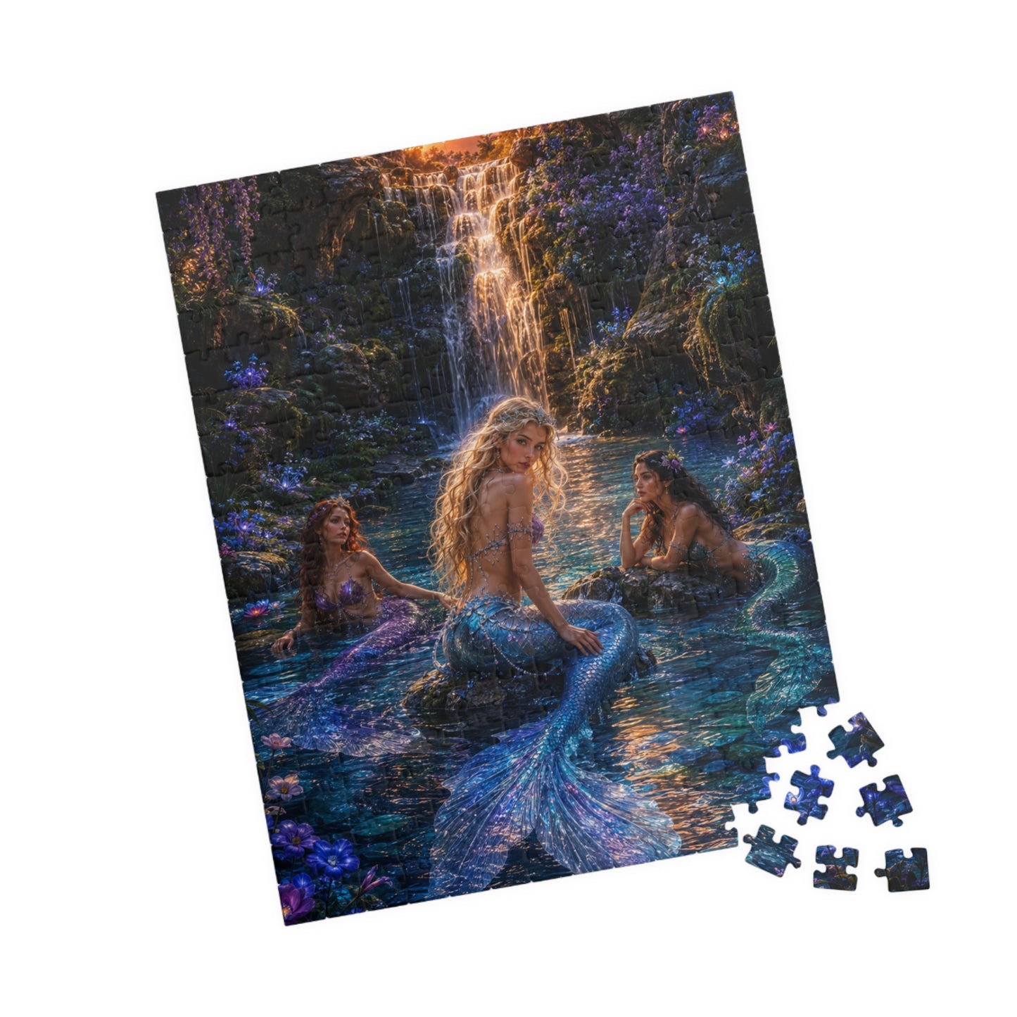 Twilight Falls Puzzle (110, 252, 520, 1014-piece)