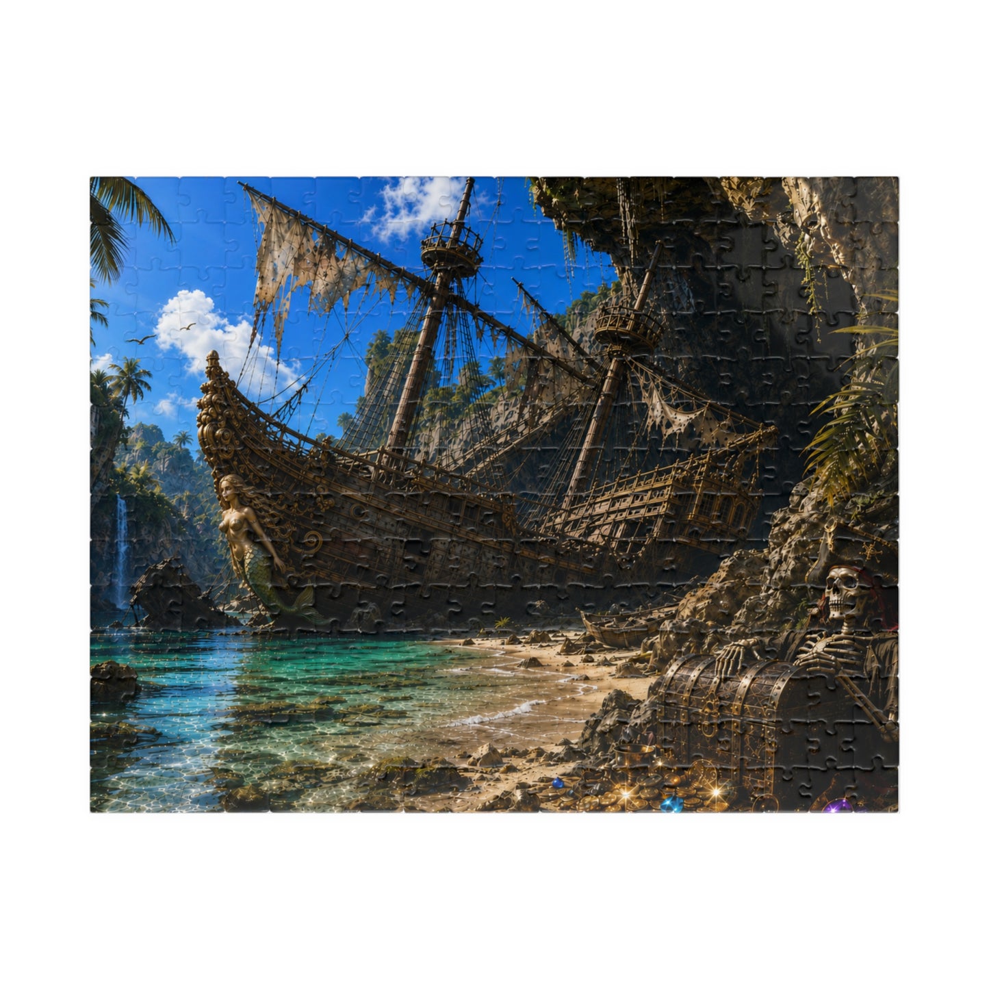 Shipwrecked Puzzle (110, 252, 520, 1014-piece)