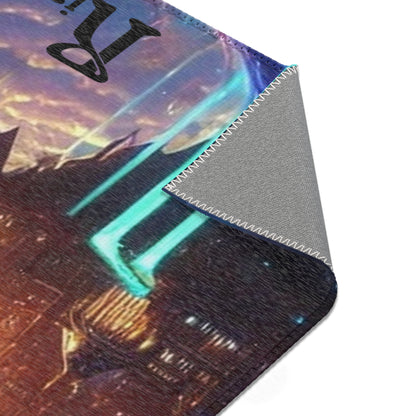 The Astral Bridgekeeper Area Rug