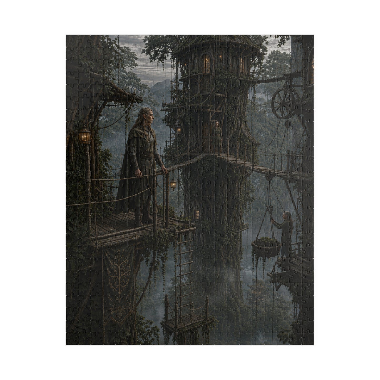 Above The Mist Puzzle (110, 252, 520, 1014-piece)
