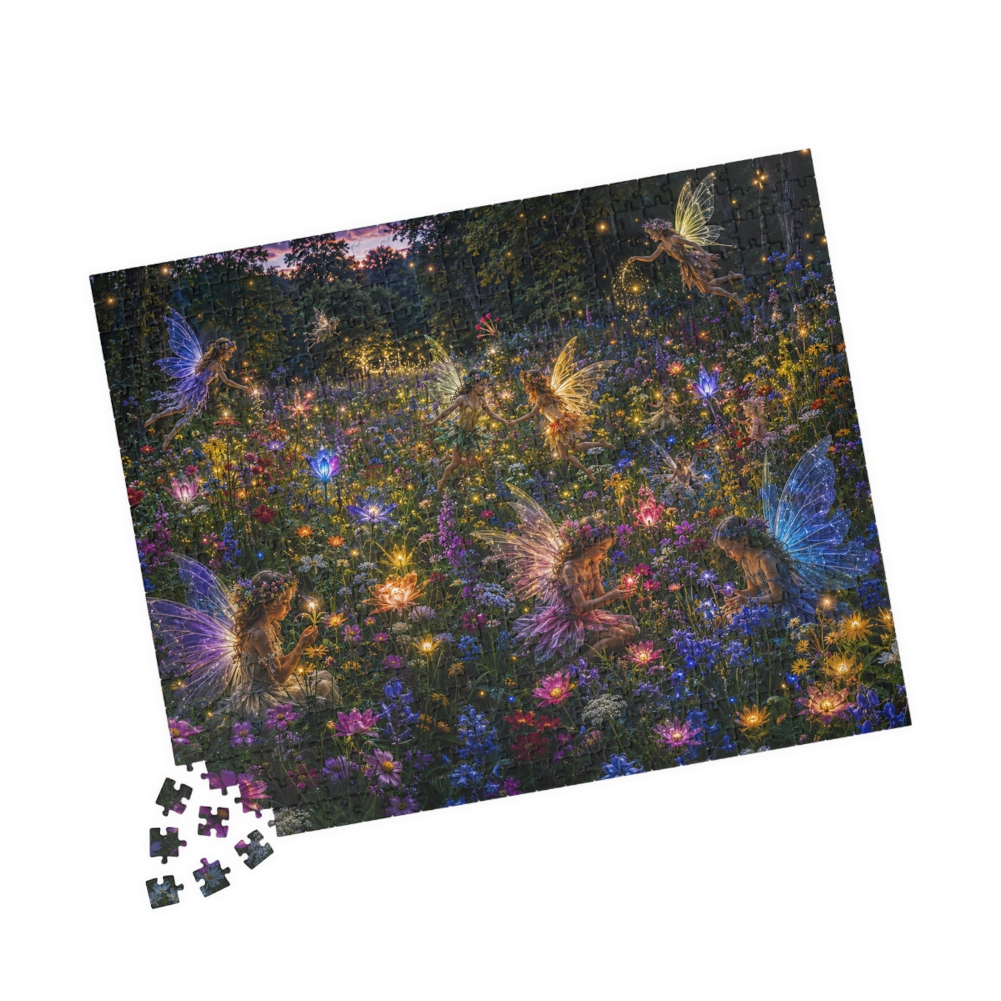 Dancing Lights Puzzle (110, 252, 520, 1014-piece)