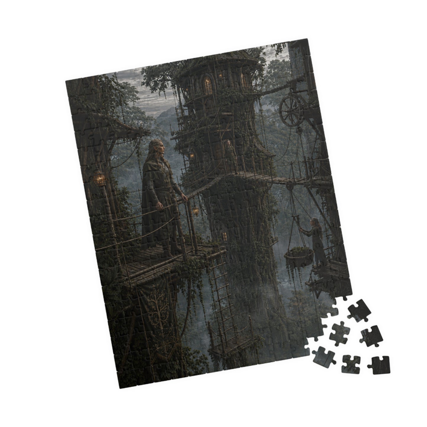 Above The Mist Puzzle (110, 252, 520, 1014-piece)