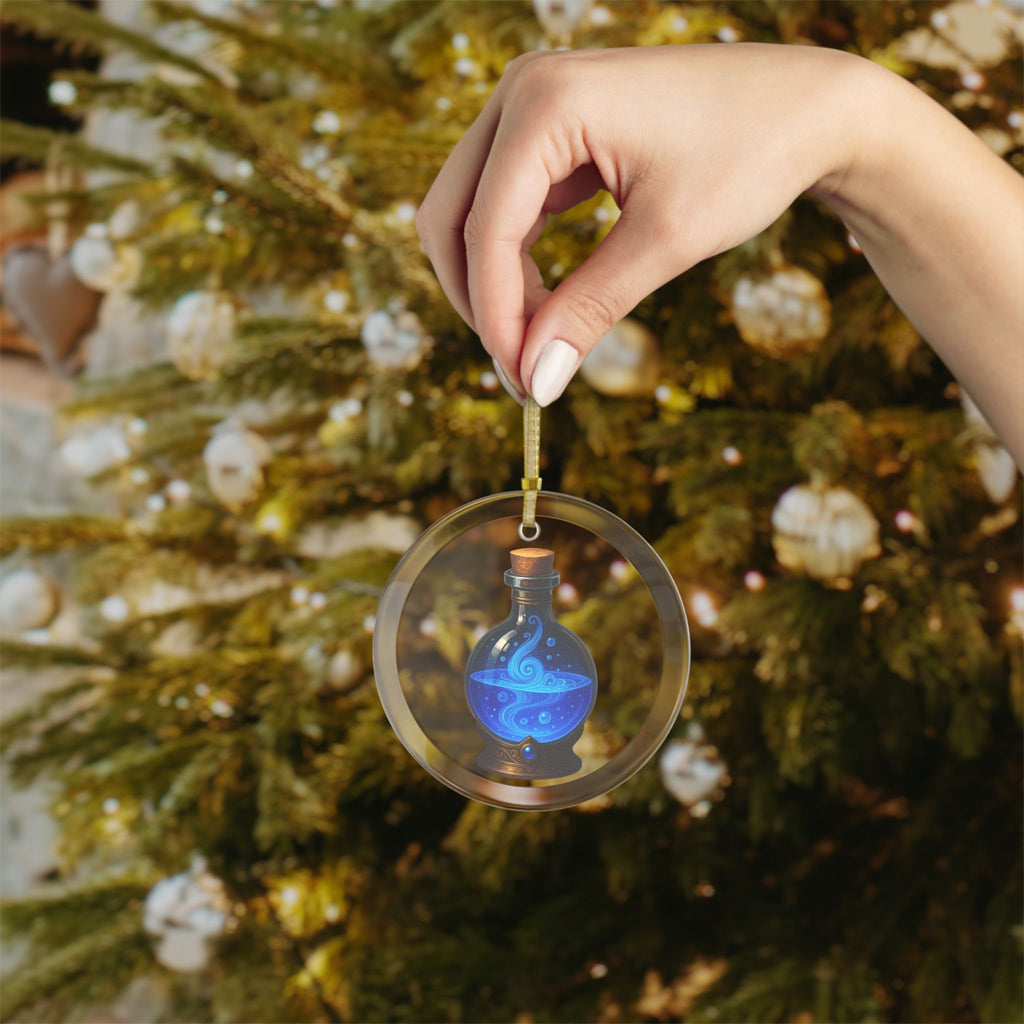 Glass Mana Ornaments