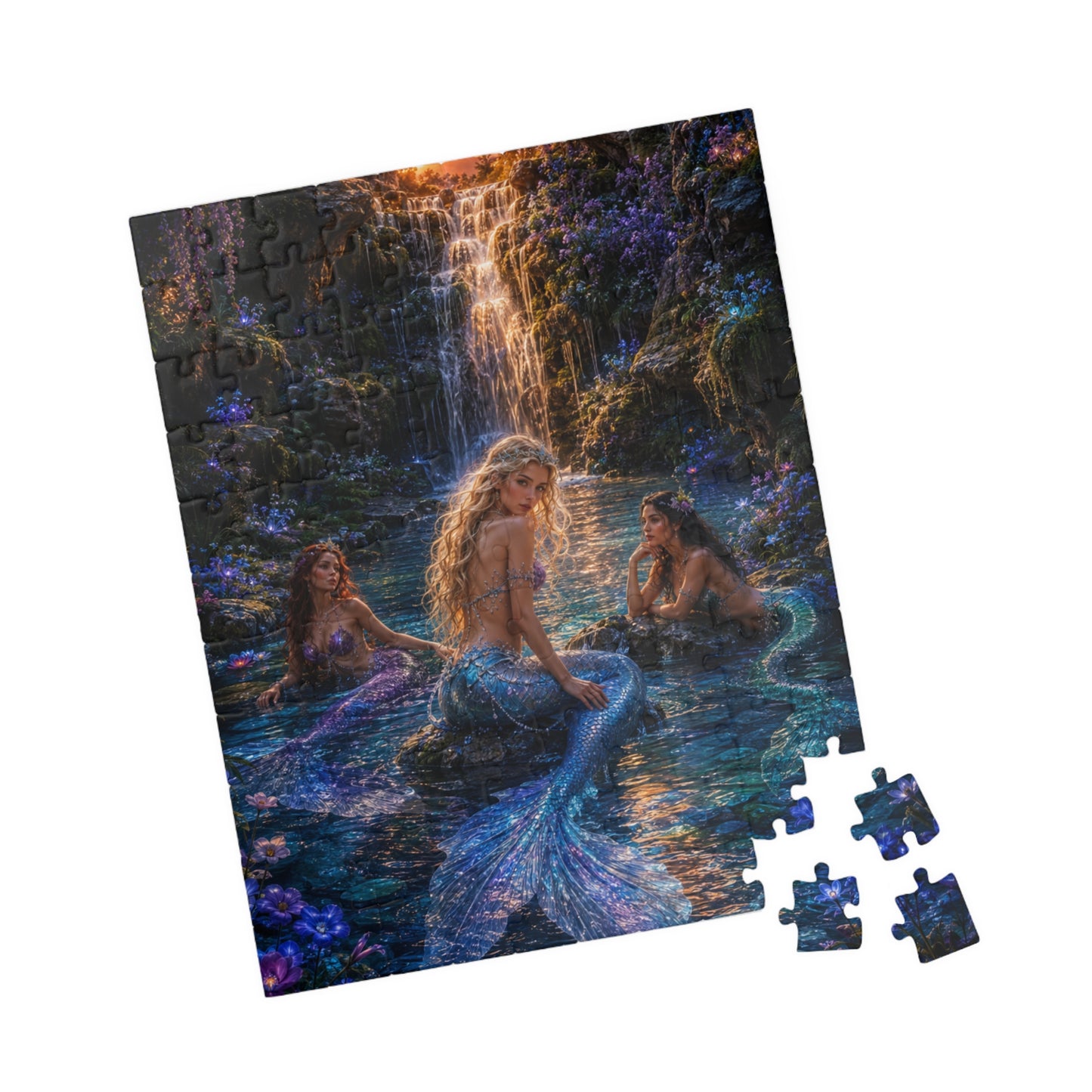 Twilight Falls Puzzle (110, 252, 520, 1014-piece)