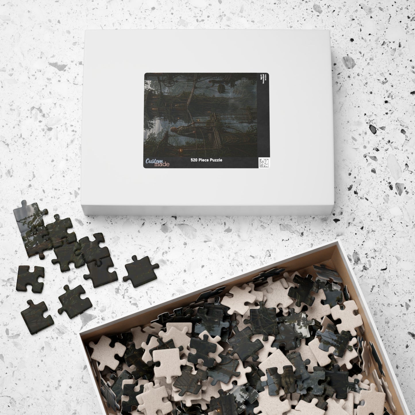 Above The Mist Puzzle (110, 252, 520, 1014-piece)