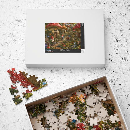 Little Red Roofs Puzzle (110, 252, 520, 1014-piece)