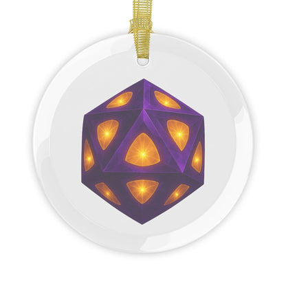 Glass Die of Persistence Ornaments