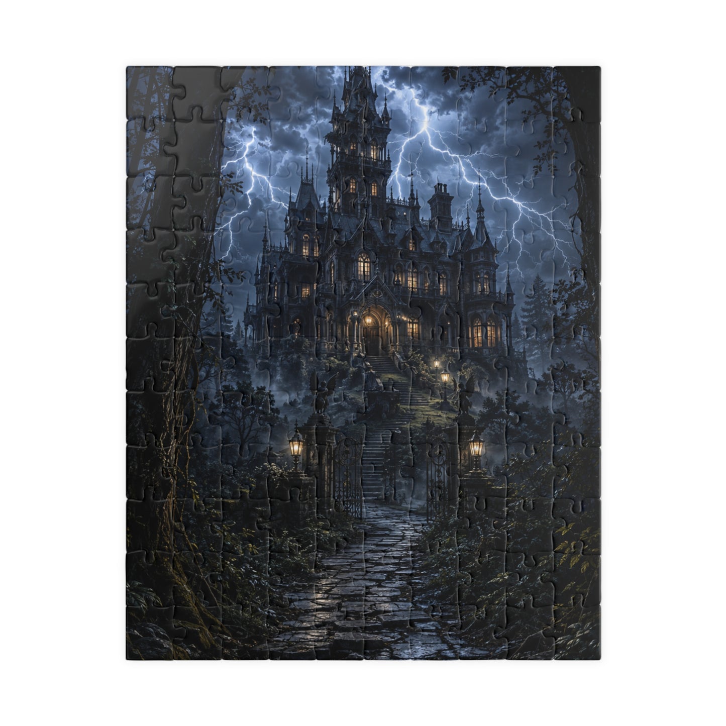 A Light In The Manor Puzzle (110, 252, 520, 1014-piece)