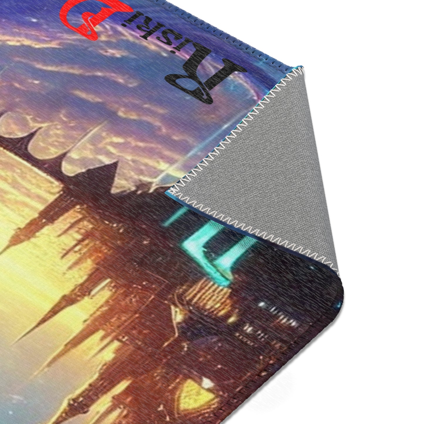 The Astral Bridgekeeper Area Rug