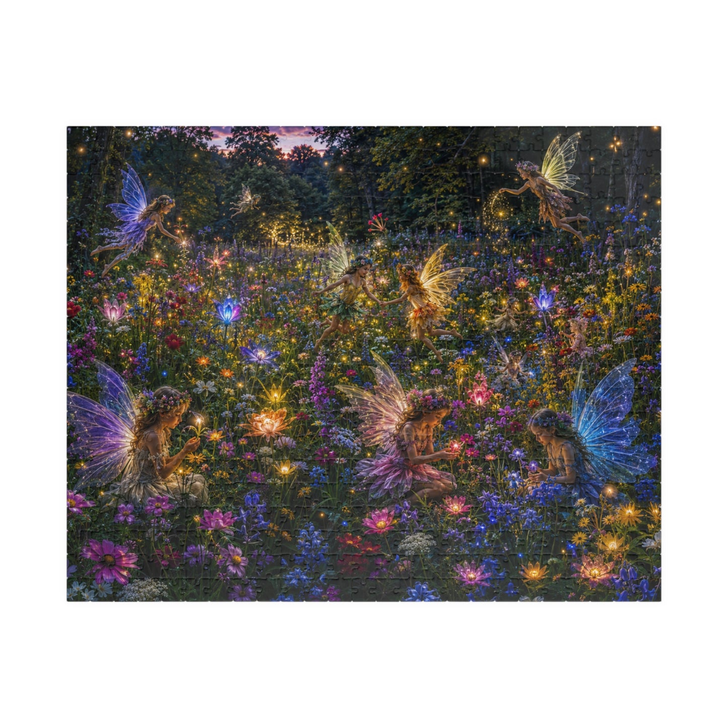 Dancing Lights Puzzle (110, 252, 520, 1014-piece)