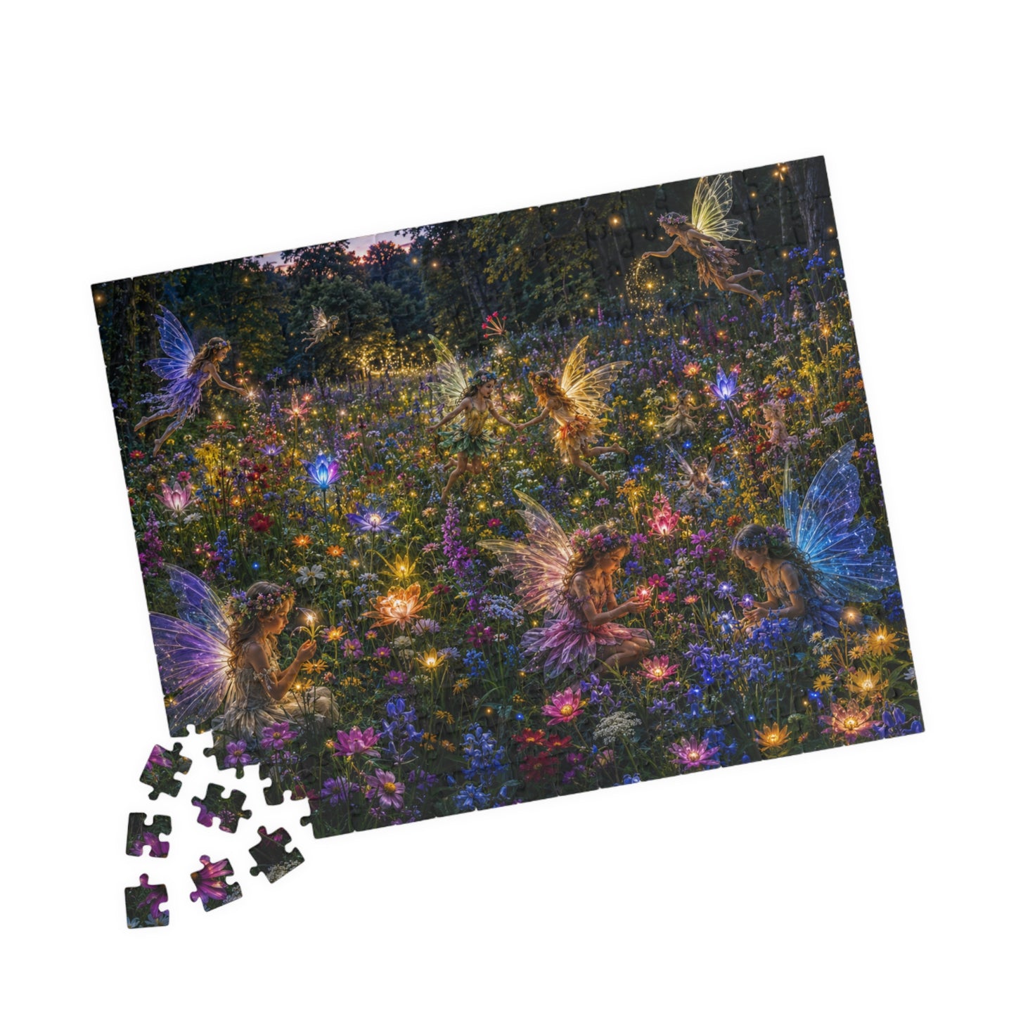Dancing Lights Puzzle (110, 252, 520, 1014-piece)