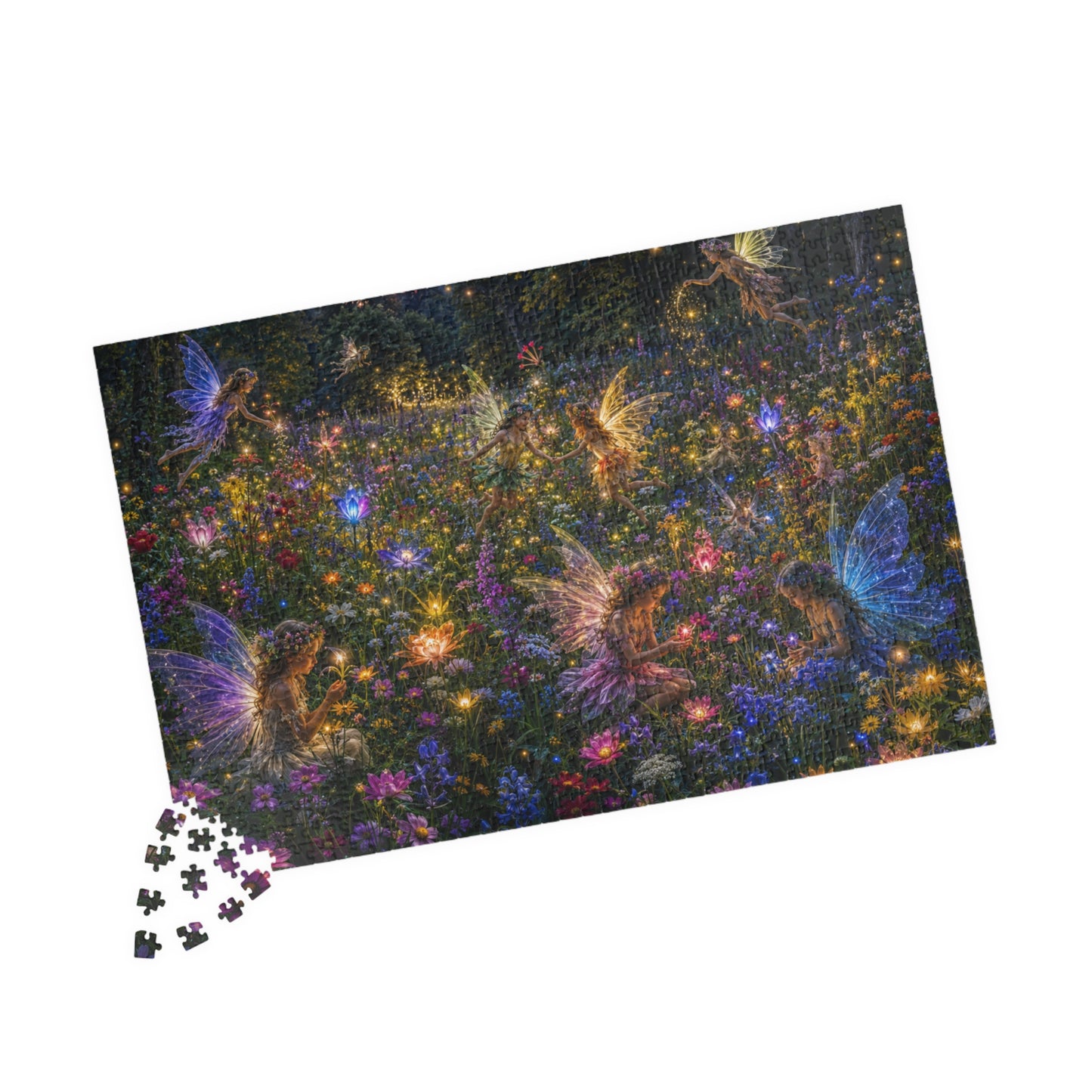Dancing Lights Puzzle (110, 252, 520, 1014-piece)