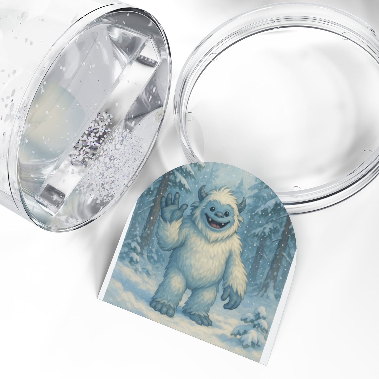 Yeti Snow Globe