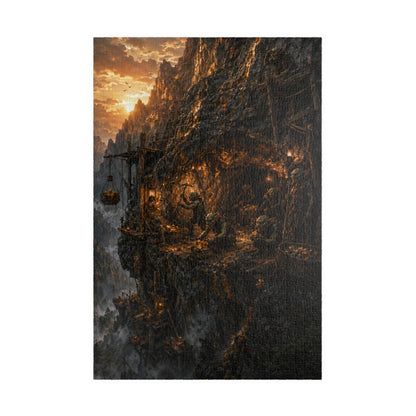 The Golden Vein Puzzle (110, 252, 520, 1014-piece)