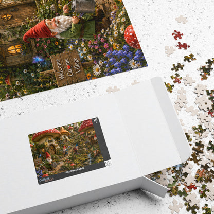 Little Red Roofs Puzzle (110, 252, 520, 1014-piece)