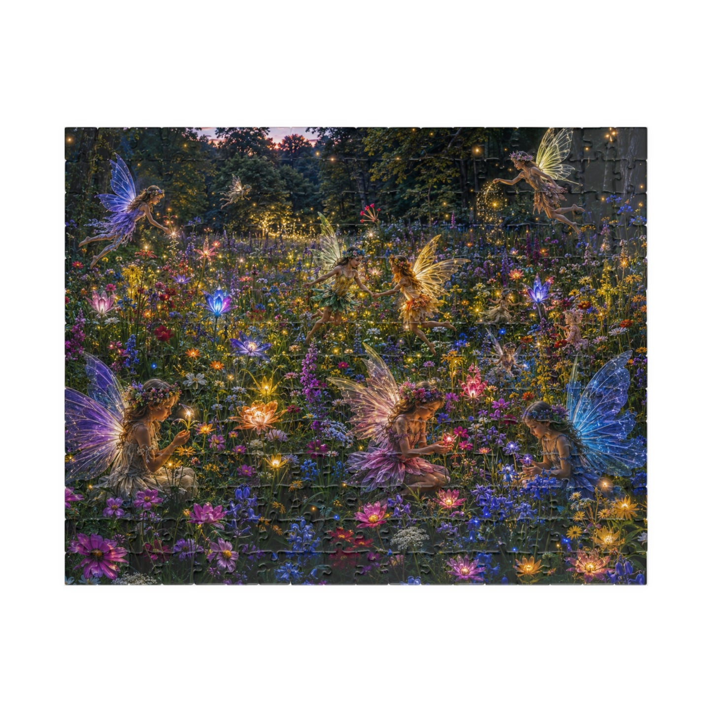 Dancing Lights Puzzle (110, 252, 520, 1014-piece)
