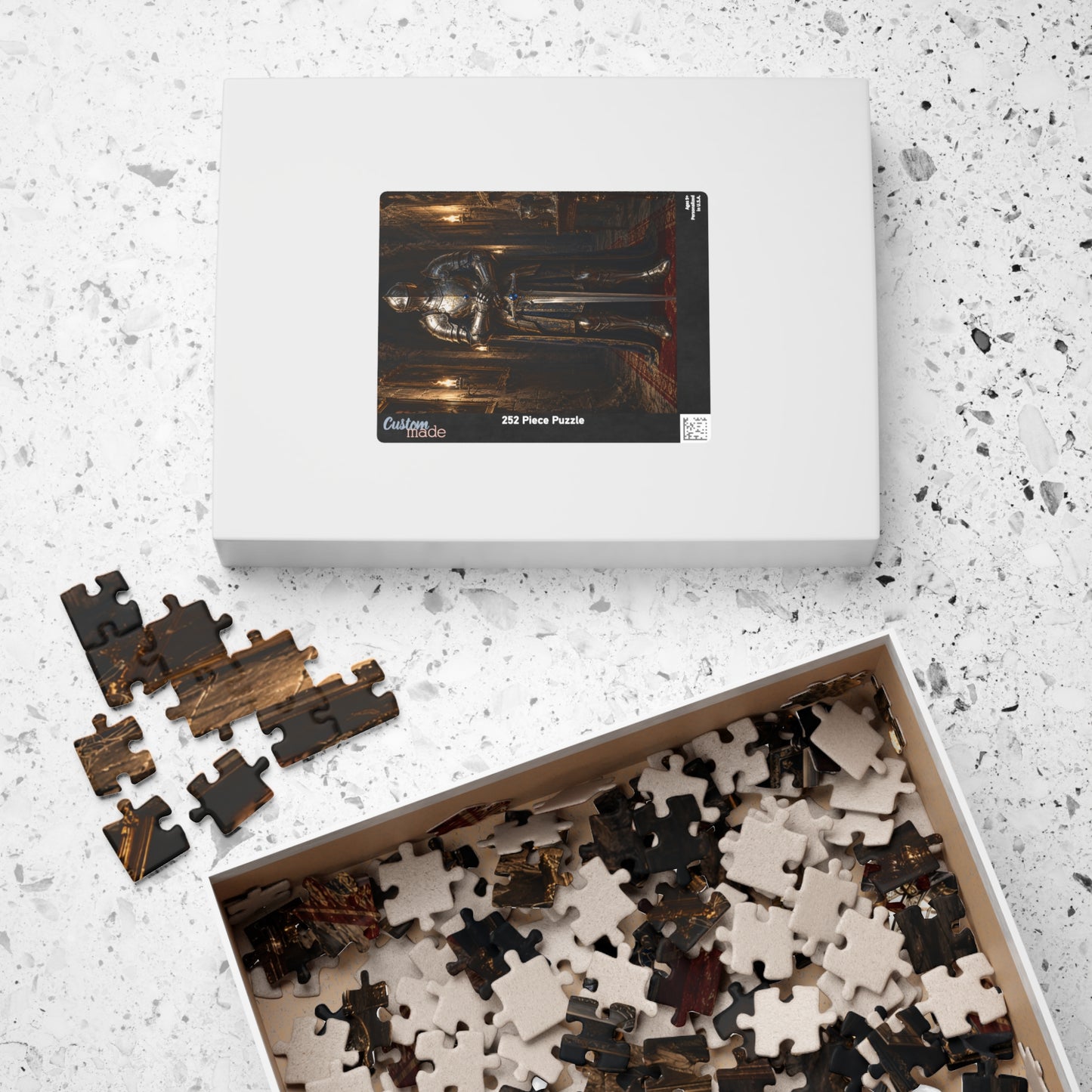 Knighted Puzzle (110, 252, 520, 1014-piece)