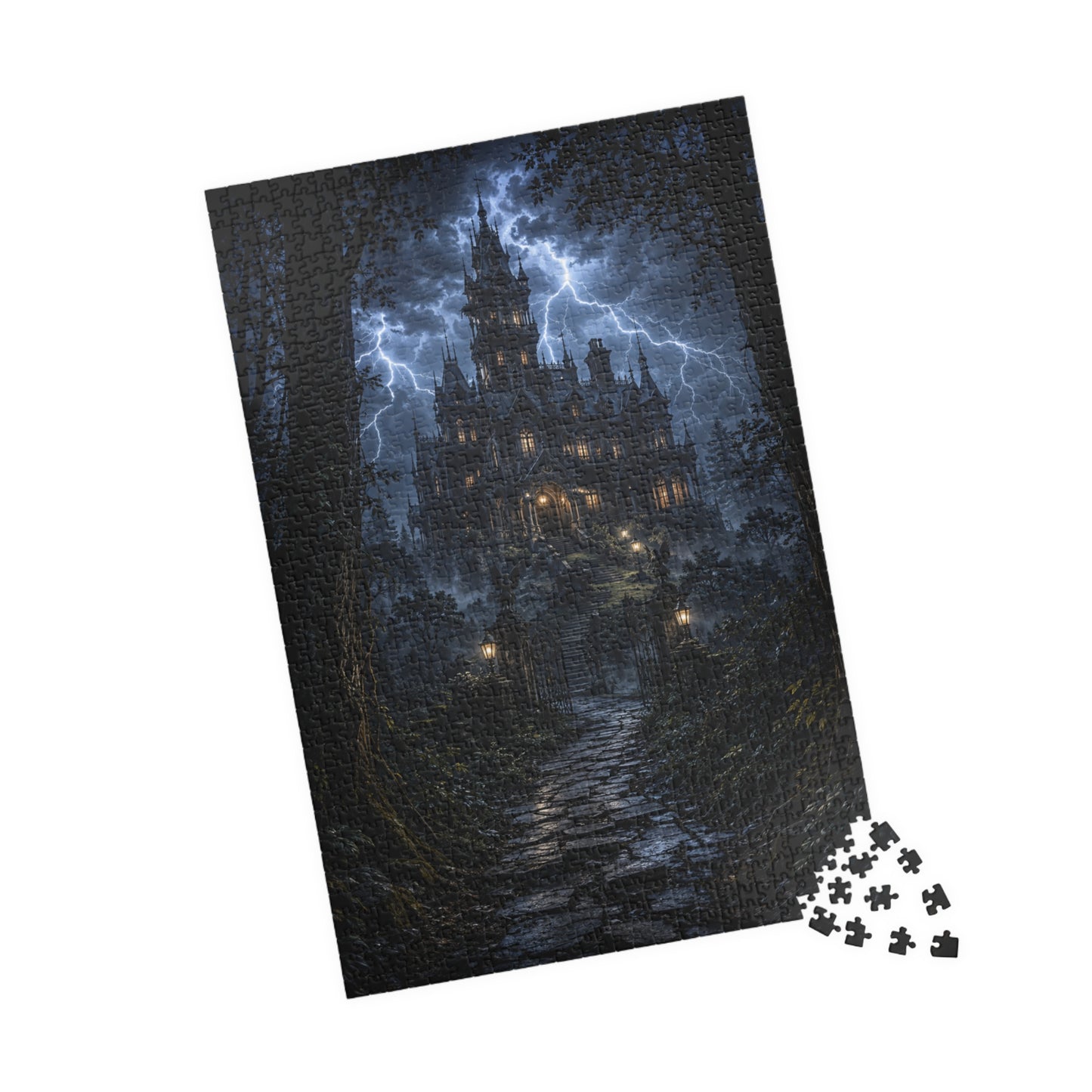 A Light In The Manor Puzzle (110, 252, 520, 1014-piece)