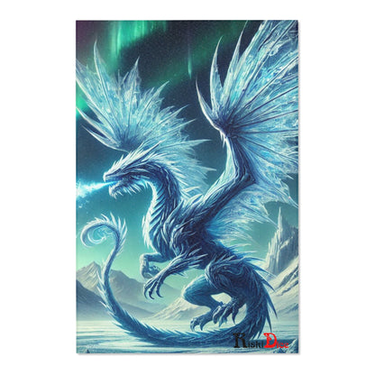 Iceborn Aurora Dragon Area Rug