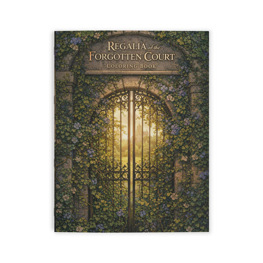 Regalia of the Forgotten Court Coloring Book