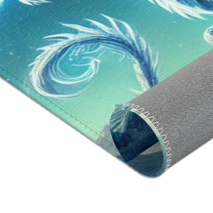 Iceborn Aurora Dragon Area Rug