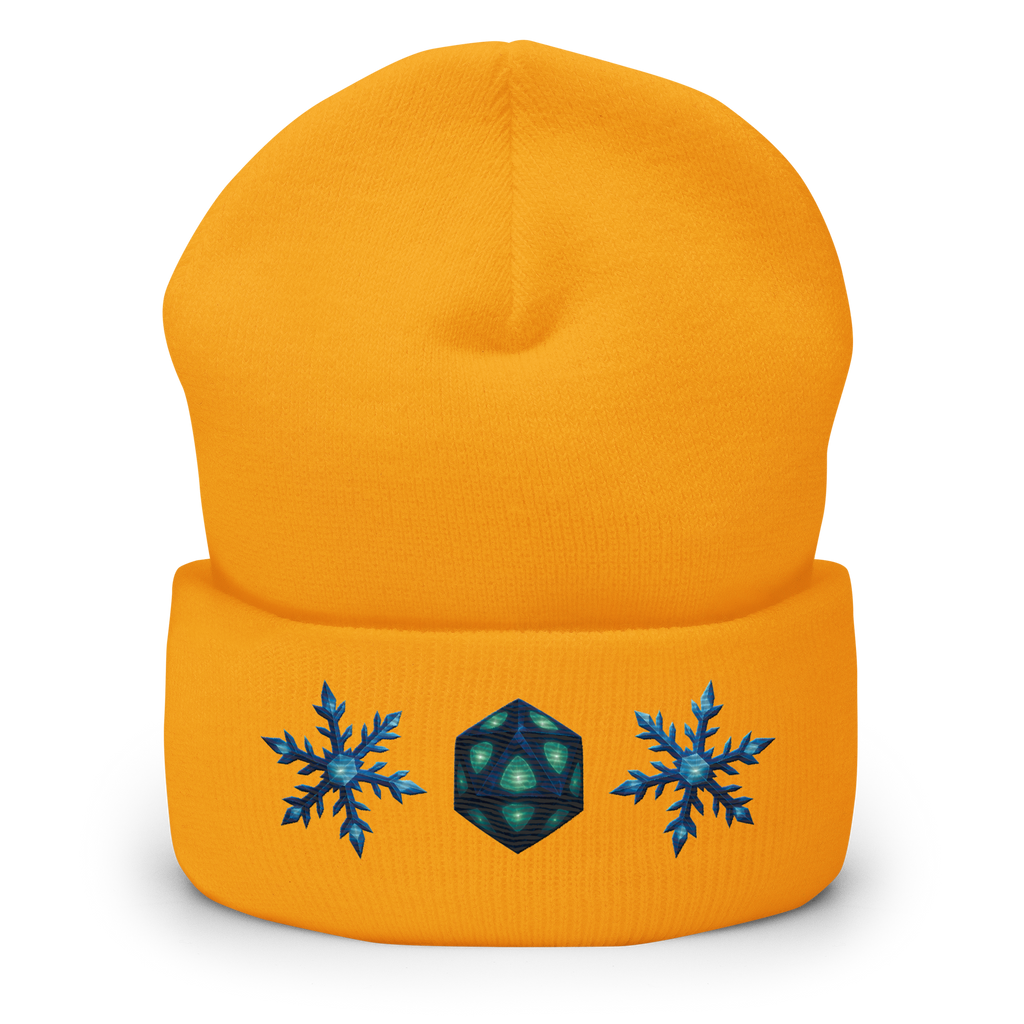 Die of Determination Cuffed Beanie
