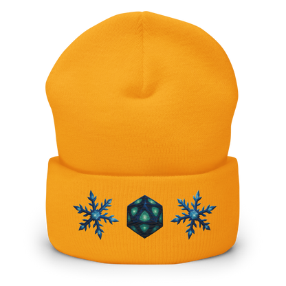 Die of Determination Cuffed Beanie