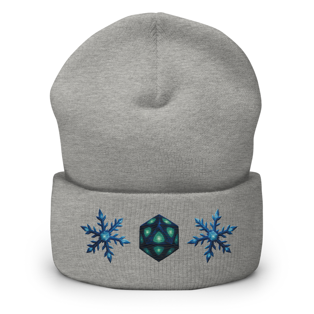 Die of Determination Cuffed Beanie