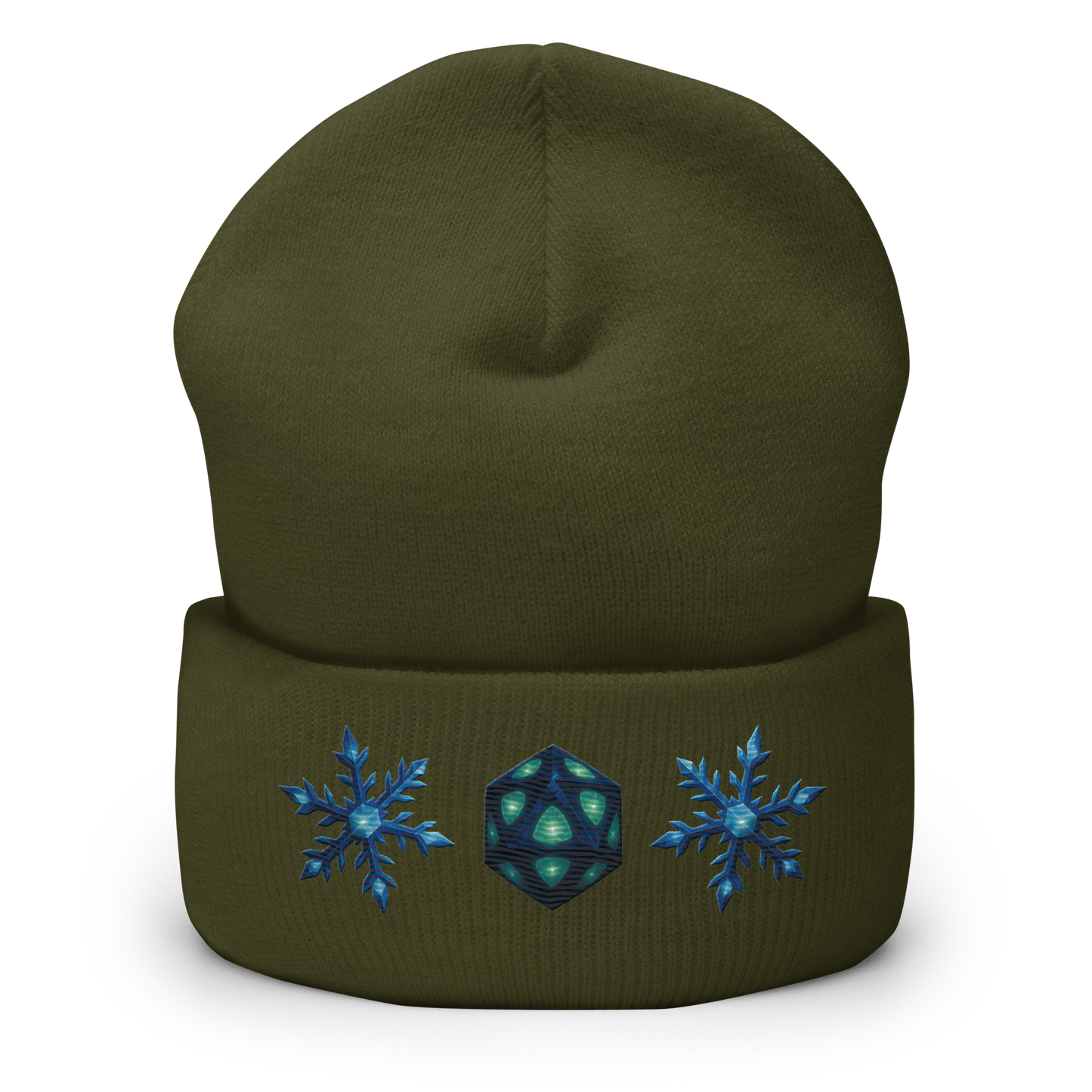 Die of Determination Cuffed Beanie