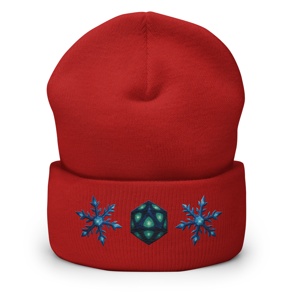 Die of Determination Cuffed Beanie