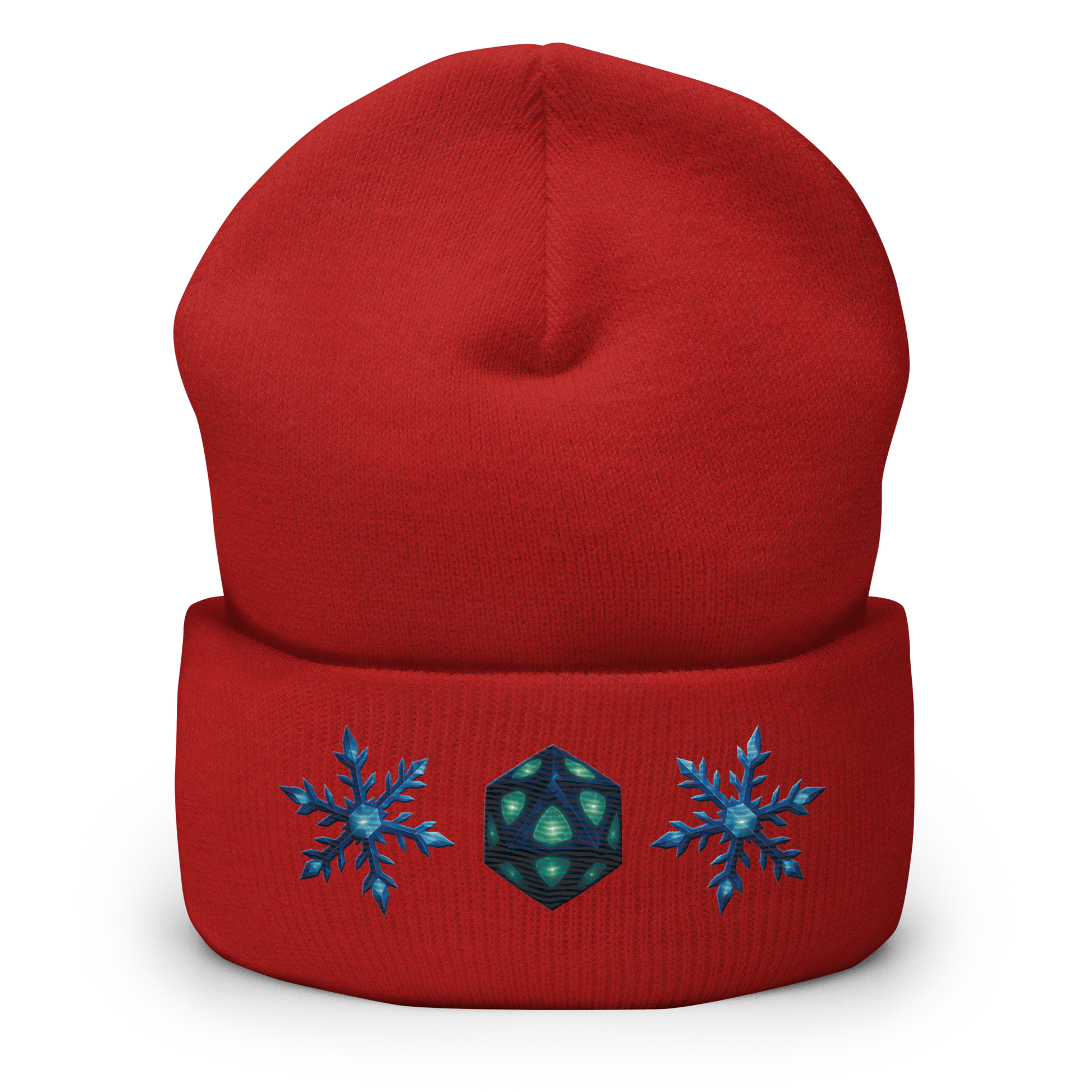 Die of Determination Cuffed Beanie