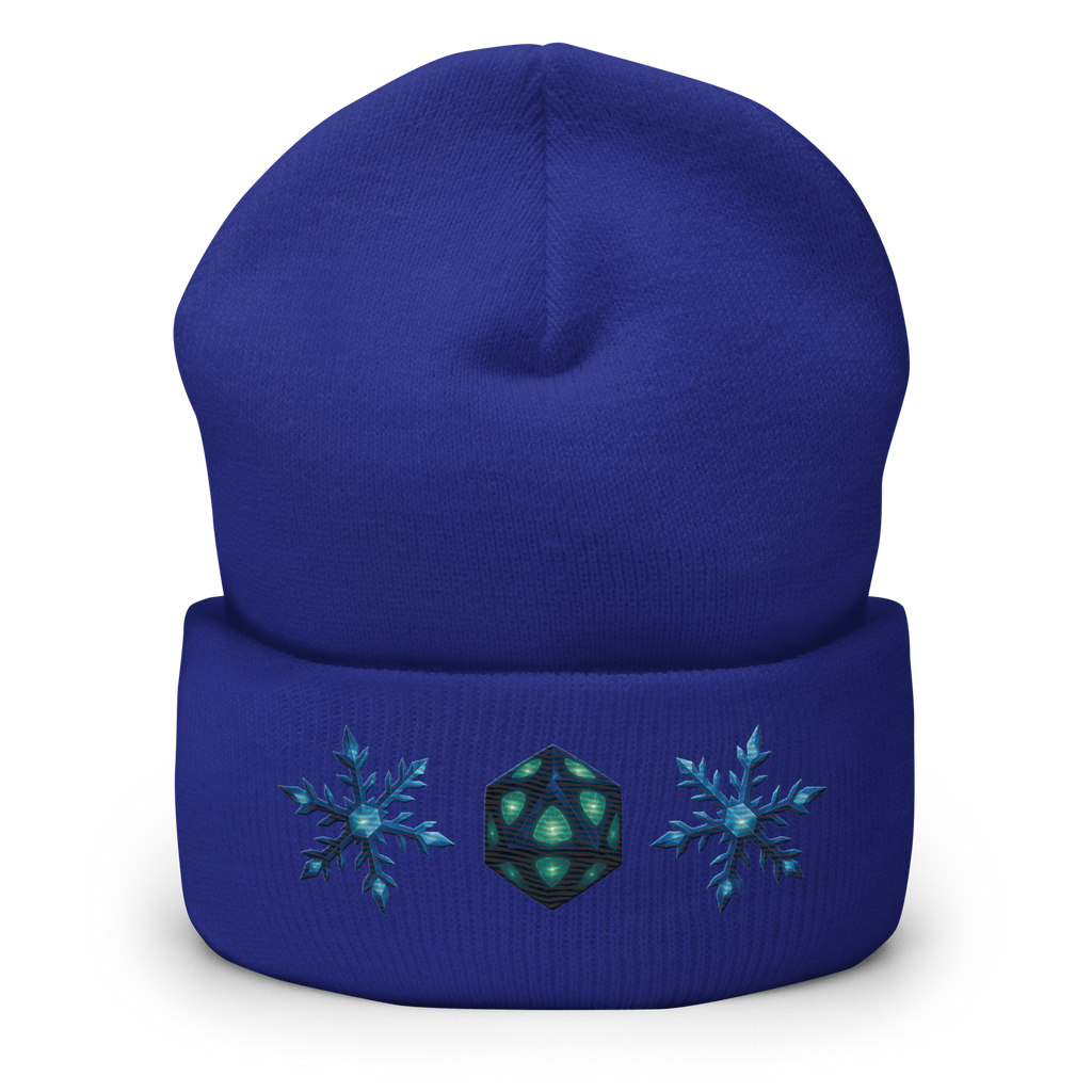 Die of Determination Cuffed Beanie